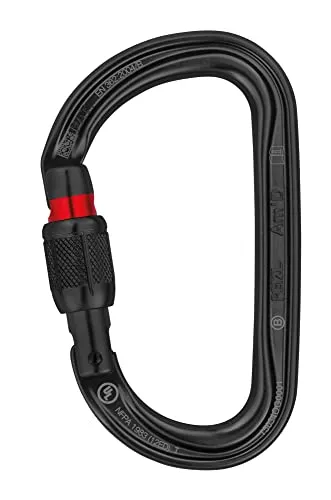 Karabiner Schwarz von Petzl