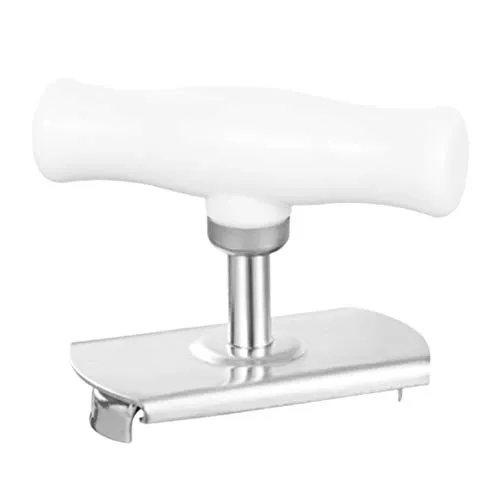 Xrten Deckelöffner Schraubdeckelöffner aus Edelstahl,Flaschenöffner Öffnungshilfe für Schraubgläser Für Familie Picknick Geschäft