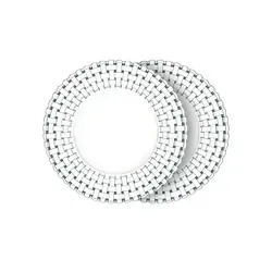 Nachtmann Bossa Nova Salatteller Set 2-tlg. 23 cm - Elegantes Glas Salatteller Set von Nachtmann, ideal für festliche Anlässe und den täglichen Gebrauch. Stilvolles Design trifft auf hochwertige Verarbeitung.