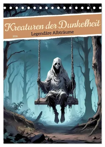Sell Pixs:Sell | Kreaturen der Dunkelheit - Legendäre Albträume Kalender 2025 - Entdecken Sie den düsteren Kalender 2025 mit 14 faszinierenden Seiten, die legendäre Albträume entfesseln. Ideal für Kunstliebhaber und Fans des Unheimlichen.