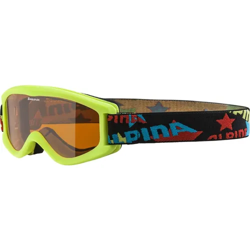 ALPINA CARVY 2.0 - Robuste Skibrille für Kinder mit 100% UV-Schutz - Skibrille für Kinder mit extrem robuster Singleflex-Scheibe und Fogstop-Technologie – ideal für unbeschwerten Skispaß!