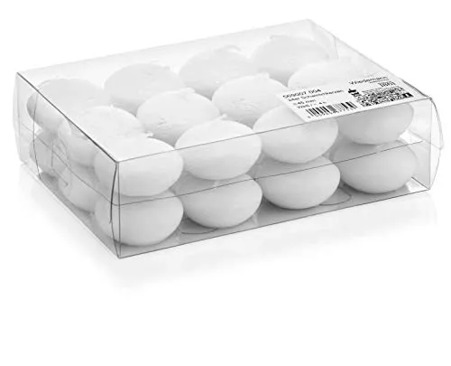 INNA-Glas Schwimmende Kerzen Ornella 24er Set, weiß, Ø 4,5cm - Schwimmende Kerzen im eleganten Design für stimmungsvolle Dekoration. Mit einer Brenndauer von ca. 4 Stunden sorgen sie für gemütliche Atmosphäre – ideal für Feste und besondere Anlässe.