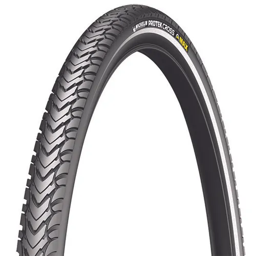 VTC-Stadtreifen 700x47c 28x1.75 TR Michelin Protek Cross TT - Fahrradreifen mit hoher Pannensicherheit und optimalem Grip für städtische Abenteuer und lange Touren.