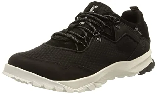 Timberland Lincoln Peak Lite Low F/L WP Halbschuh Jet Black EU 37,5 - Schnürer für Damen, leichter und modischer Halbschuh aus hochwertigem Leder und Synthetik, ideal für Freizeitaktivitäten und stilvolle Looks.
