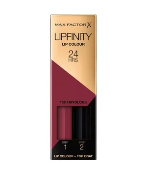 Max Factor Lipfinity Lippen Make-up Set 2.3 ml Nr. 108 in rot von Max Factor