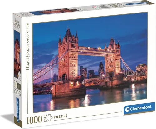 Clementoni - 39674 Collection Puzzle Tower Bridge