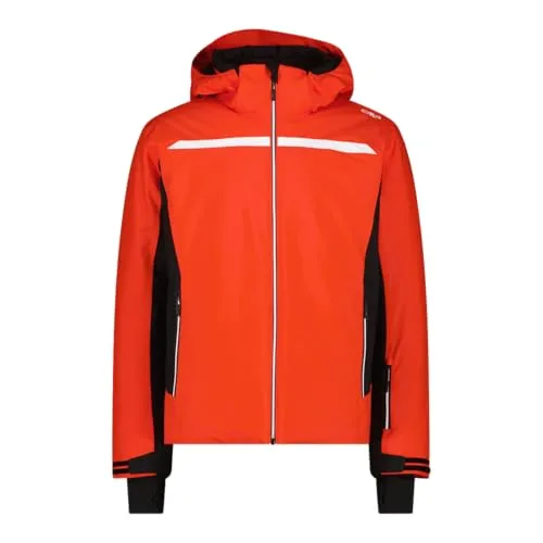 CMP Winterjacke rot Größe 52 EU - Funktionsjacke, atmungsaktiv, wasser- und windabweisend, ideal für Outdoor-Aktivitäten im Winter.