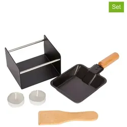 Artesa Mini-Raclette Set 5tlg. in Schwarz