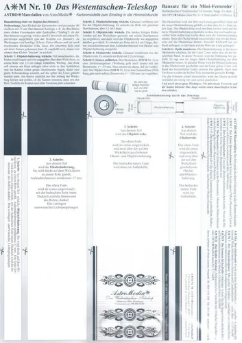 Astromedia Experimentierkasten A*M10: Das Westentaschen-Teleskop