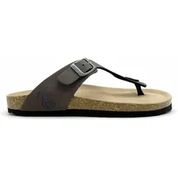 thies Damen Zehentrenner Sandale grau 44 EU