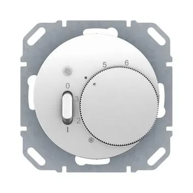 Berker 20302089 Temperaturregler R.1/R.3 polarweiß glänzend von Berker