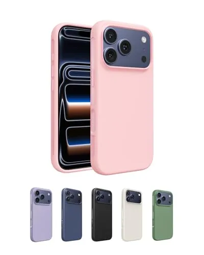 Belkin SheerForce iPhone 17 Pro Max Hülle – MagSafe-kompatibel, dünn und stoßfest in Rosa - Dünne und robuste Schutzhülle für das iPhone 17 Pro Max, bietet exzellenten Schutz bei Stößen und ist mit MagSafe-Technologie kompatibel. Ideal für den täglichen Gebrauch und leicht zu verstauen.