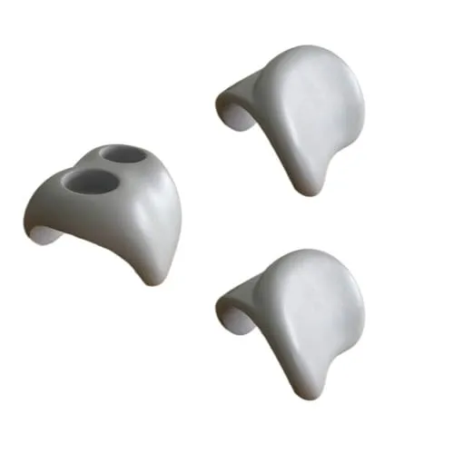 HOME DELUXE Outdoor Whirlpool Zubehör - SPLASH und DROP Kissen & Getränkehalter - Whirlpool Zubehör für mehr Komfort und Entspannung. In stilvollem Weiß/Grau mit praktischem Getränkehalter und weichem Kissen für den perfekten Genuss im eigenen Whirlpool.