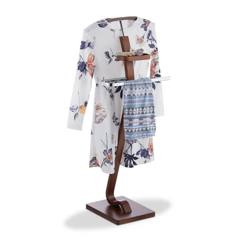 Stummer Diener Kleiderbutler aus Holz - Kleiderständer im retro Design, stabil und ideal für einen ordentlichen Kleideraufbewahrung in jedem Raum.