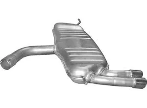 Produktbild POLMO Endschalldämpfer hinten für VW Golf V
