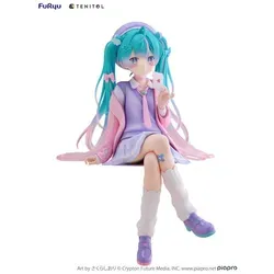Furyu Hatsune Miku Tenitol Noodle Stopper Statue 32 cm - Sammlerstück: Hatsune Miku Tenitol Noodle Stopper PVC Statue in Love Blazer, 32 cm hoch, ideal für Fans und als dekoratives Highlight.