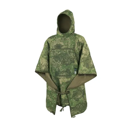 Helikon-Tex Swagman Roll Poncho – Vielseitige Outdoor-Lösung - Funktionsjacke, die als Notfalljacke, Schlafsack oder Decke genutzt werden kann. Leicht und transportabel, perfekt für Survival und Bushcraft.