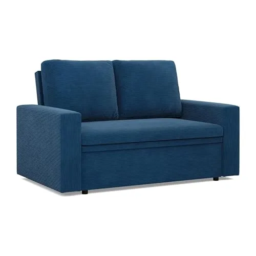 Mebligo NEO Kollektion Sofa 2 Sitzer mit Schlaffunktion - Sofas & Couches, modernes Design mit praktischer Schlaffunktion und Bettkasten für zusätzlichen Stauraum, ideal für kleine Räume und Gäste.