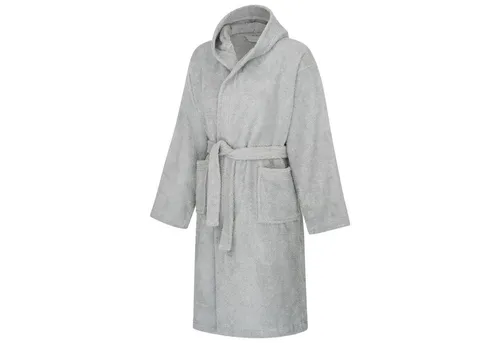 Clinotest Kinderbademantel aus Frottee – Weicher Bademantel mit Kapuze aus 100% Baumwolle, Kapuze, Bindegürtel, saugfähig und flauschig, ideal für Jungen und Mädchen