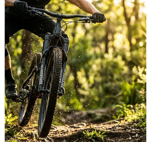 RockShox Gabel CSU Debon Air 27.5/29B - 44 OFF-SET, 69° - Hochwertige Federgabel für Mountainbikes, bietet präzise Dämpfung und Anpassungsfähigkeit für ein optimales Fahrerlebnis.