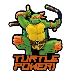 Teenage Mutant Ninja Turtles Soft Touch Magnet Micheangelo