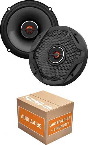 JBL GX602 Einbaupaket für Audi A4 B5 | 2x 16,5cm Lautsprecher mit 180W MAX