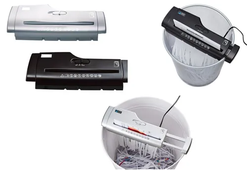 Aktenvernichter Aufsatz Streifenschnitt P-2 | 6 Blatt | United Office