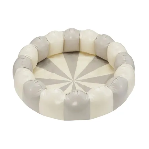 Petites Pommes Kinder Wasserball Pool aufblasbar 95x25 cm grau - Aufblasbarer Wasserball für Kinder, ideal für den Sommer und perfekt für den Poolspaß!