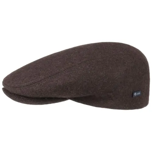 Lipodo Sport Flatcap Schiebermütze für Damen und Herren – Braune Schirmmütze