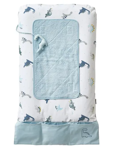 vertbaudet Wickelauflage 2er-Set Frottee-Unterlagen für Baby Wickelauflagen