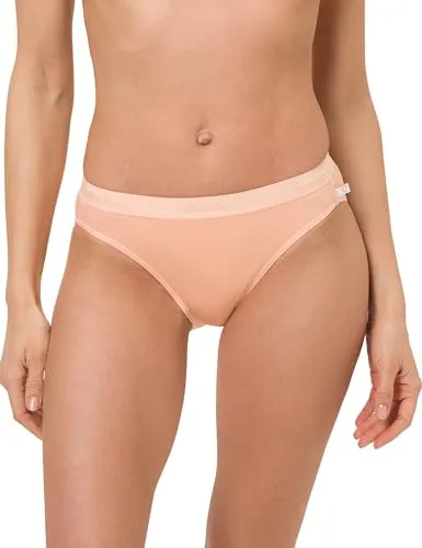 BeeDees Damen Slip Microfun Tai Pale Peach | 36 in beige von BeeDees