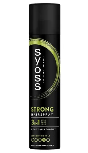22,67€/L- 6er Pack Syoss Haarspray 3in1 mit Vitaminkomplex,Halt 4- Strong -300ml