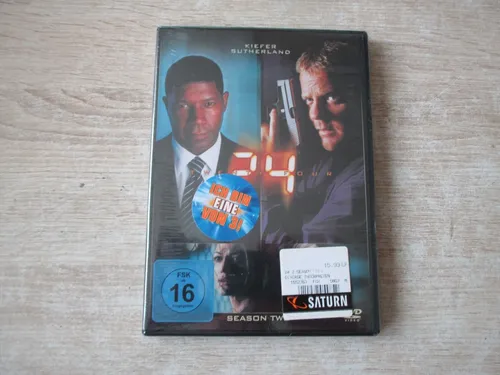 Twenty-Four Season 2 Serie Kiefer Sutherland 6 DVD Serie NEU OVP 24