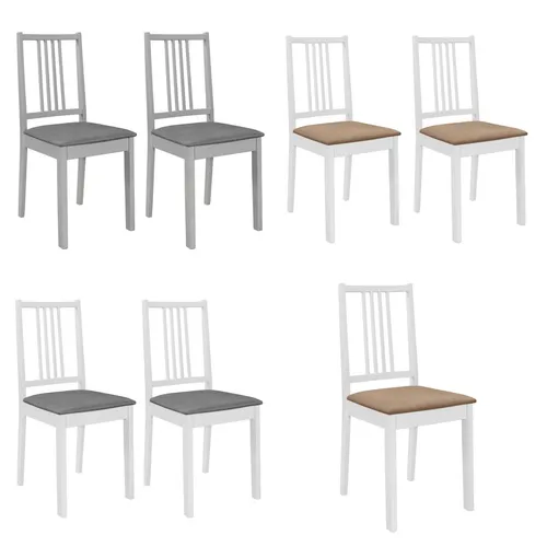 Esszimmerstühle Set aus Massivholz – 2er 4er 6er Varianten von vidaXL