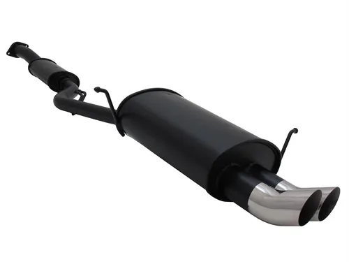 OMAC Auspuff-Flexrohr Novus Sportauspuff für BMW E36 Compact 318Ti 2x76mm mit ABE - Hochwertiger Sportauspuff für BMW E36 Compact, mit sportlichem Sound und EG-Betriebserlaubnis. Einfache Montage und robustes Design aus aluminisiertem Stahl.