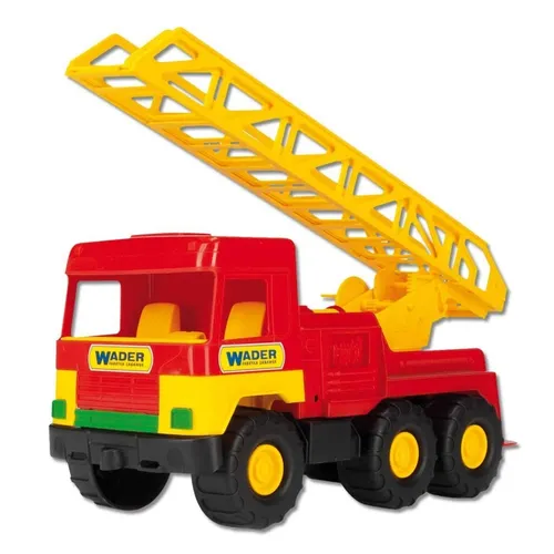 Wader Truck fire service Feuerwehrauto Feuerwehr Spielzeug Kinder rot - Neu