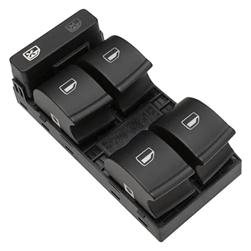 ZEALfix Electric Fensterheber Schalter Fensterheber Hauptschalter 8E0959851 8E0959851B Für A4 B6 B7