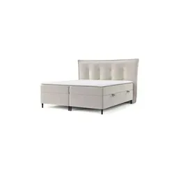 maison de rêve Boxspringbett mit Stauraum ¦ beige ¦ Maße (cm): B: 193 H: 130