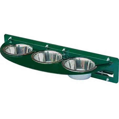 Suinga Drehbarer Essbereich Papageien 3 Behälter, 54 x 21 x 10,5 cm