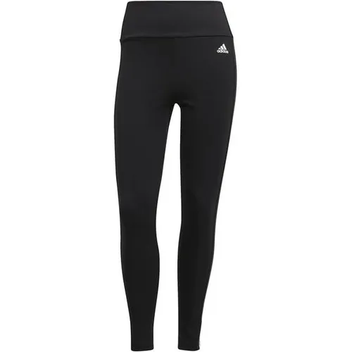 Adidas Damen Strumpfhose GL4040 - Schwarz/Weiß, XS - Trainingsbekleidung mit hoher elastischer Taille, atmungsaktiv und mit praktischer Gesäßtasche für zusätzlichen Komfort.