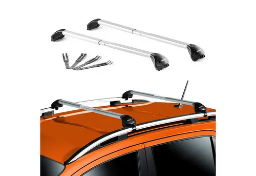 OMAC Dachträger für Renault Clio III IV Wagon 2005-2020 - Dachgepäckträger aus hochwertigem Aluminium, leicht und abnehmbar, ideal für Fahrrad- und Skiträger sowie Gepäckboxen. Aerodynamisches Design für minimale Geräuschentwicklung und optimalen Windwiderstand.