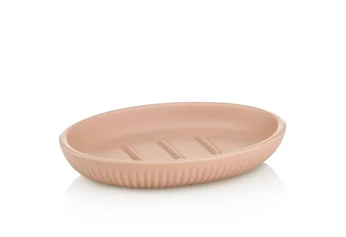 kela Seifenschale Adele, Breite: 9,5 cm, moderne Riffelstruktur