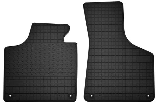 Gummi Fußmatten Vorne für Audi A3 8P Bj. 2003-2011 Passgenau Schwarz