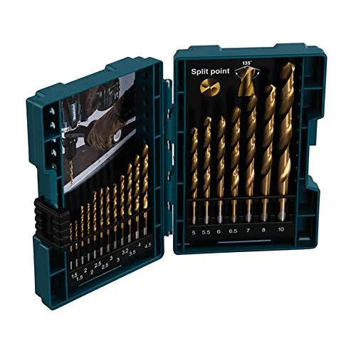 Produktbild Makita D-67527 Bit-Set, blau/gold