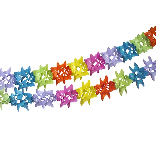 Papstar Papiergirlande mehrfarbig bunt Geburtstag Kinderfest 6m