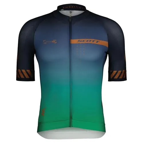 Scott RC Pro S/S Herren Bikeshirt - Grün - M - Fahrradbekleidung für Herren, atmungsaktiv und leicht für optimalen Komfort beim Radfahren.