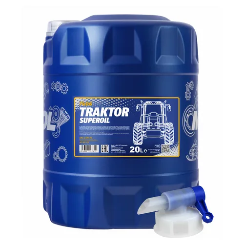 20L MANNOL Motoröl Traktor Superoil API CD 15W-40 Engine Oil Öl inkl Auslaufhahn