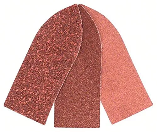 Bosch DIY Accessories DIY 6tlg. Schleifblatt-Set (für Deltaschleifer verschiedene Materialien, 32 mm, Körnung 60/120/240)