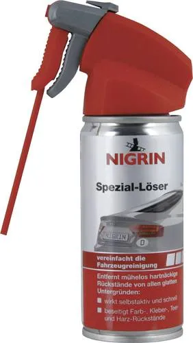 Nigrin RepairTec 72243 Speziallöser 100ml - Autopflege & Motorradpflege - Effektiver Speziallöser für mühelose Reinigung von Farbe und Kleberesten, selbstaktiv und zeitsparend in der Anwendung.
