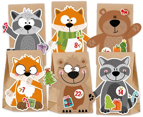 Adventskalender zum Befüllen 